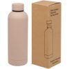 Spring miedziana butelka próżniowa ze stali nierdzewnej z recyklinku z certyfikatem RCS 500 ml P098503C pale blush pink Spring miedziana butelka próżniowa ze stali nierdzewnej z recyklinku z certyfikatem RCS 500 ml P098503C pale blush pink