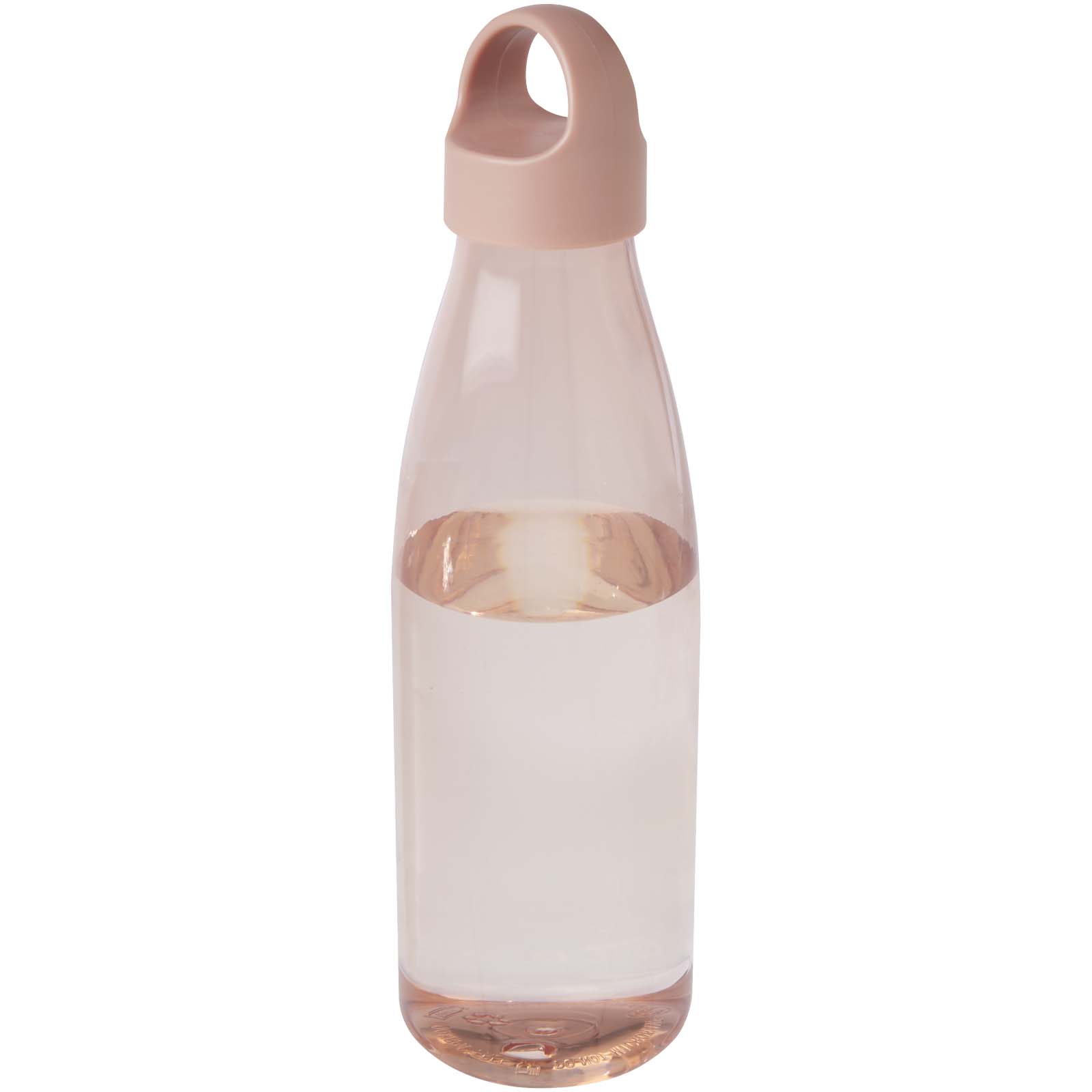 Bergen butelka na wodę o pojemności 800 ml z tworzyw sztucznych pochodzących z recyklingu P099908C dusty pink