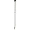 Ore aluminium ballpoint pen with stylus (blue ink) P099959C biały
