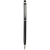 Ore aluminium ballpoint pen with stylus (blue ink) P099959C czarny