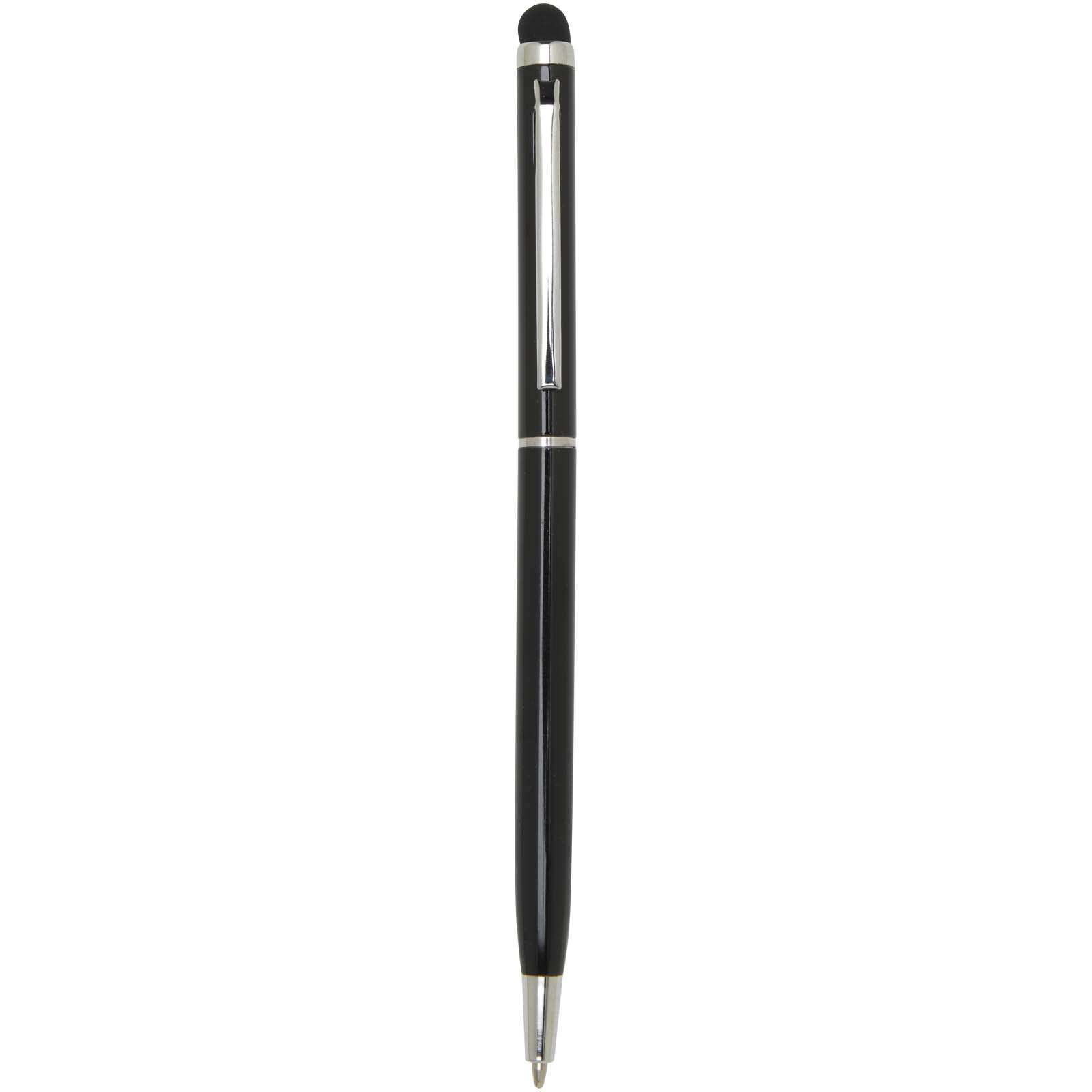 Ore aluminium ballpoint pen with stylus (blue ink) P099959C czarny