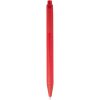 Chartik monochromatyczny długopis z papieru z recyklingu z matowym wykończeniem P076564C czerwony