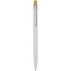 Nooshin długopis z aluminium z recyklingu P077198C biały