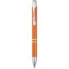Moneta długopis z aluminium z recyklingu P100605C pomarańczowy