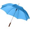 Parasol automatyczny Lisa 23'' z drewnianą rączką P068256C niebieski