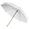 Wiatroodporny parasol golfowy 76 cm z PET z recyklingu Romee P073701C biały
