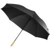 Wiatroodporny parasol golfowy 76 cm z PET z recyklingu Romee P073701C czarny