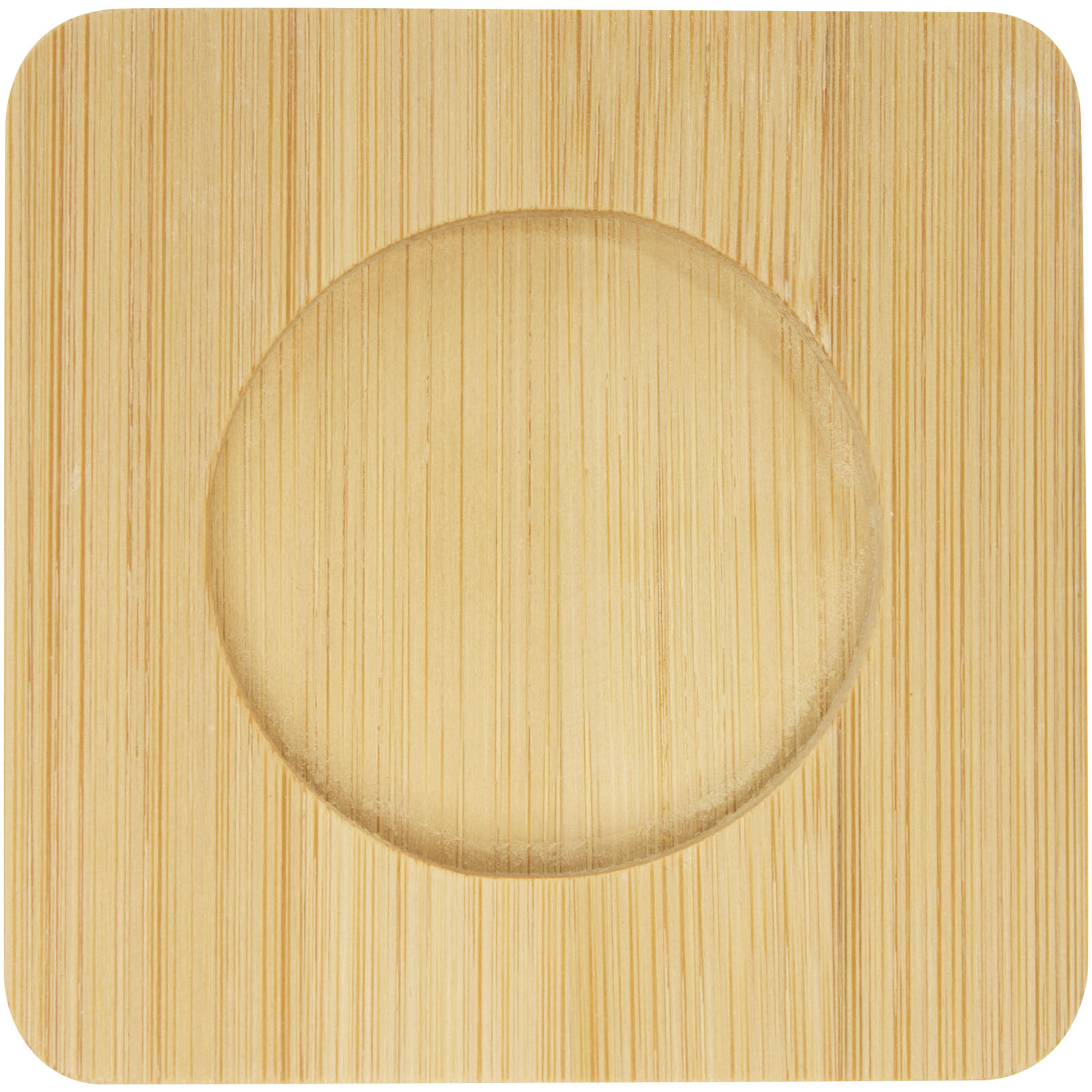 Manti 2 sztuki, szklany kubek o pojemności 100 ml z bambusową podkładką P075654C