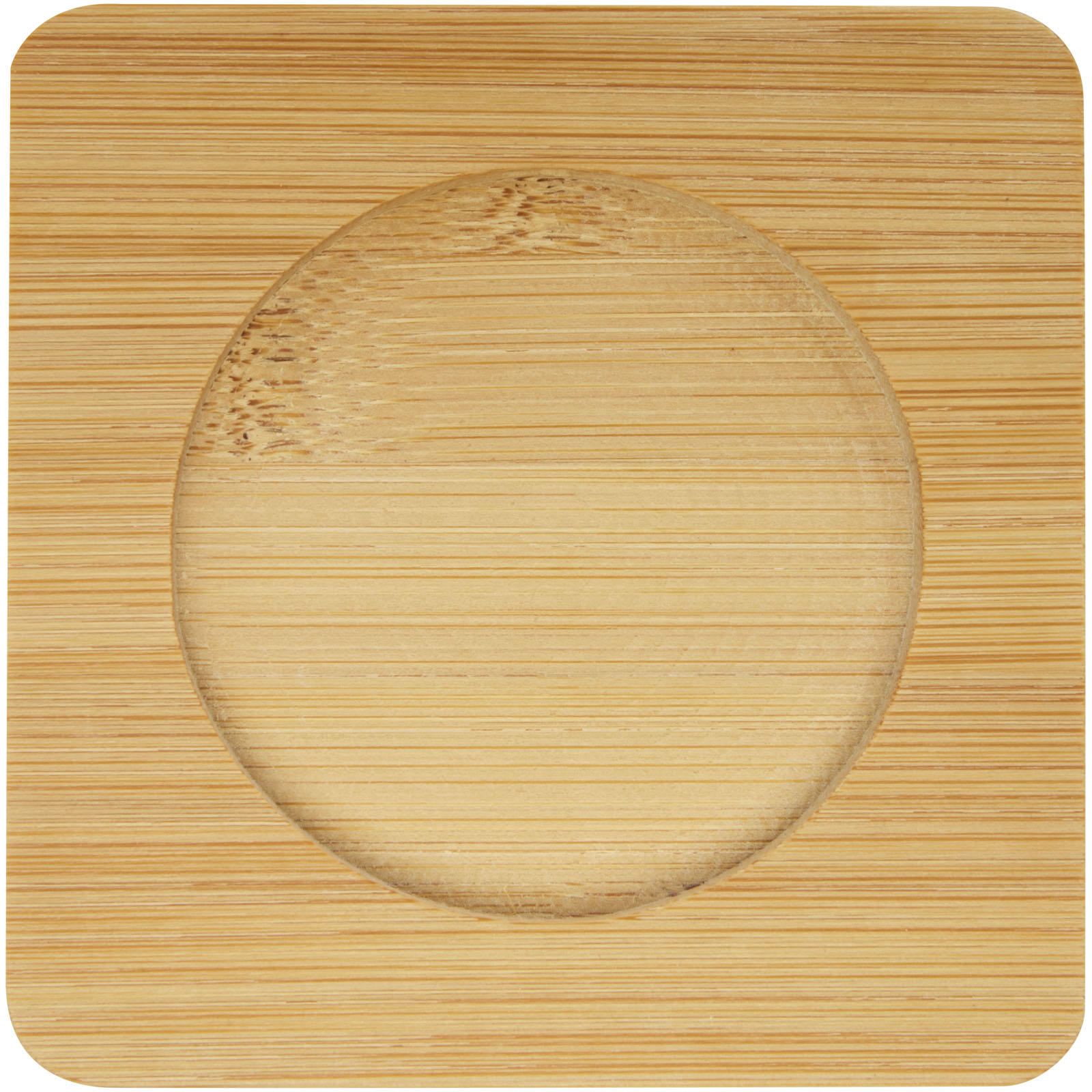 Manti 2 sztuki, kubek szklany z podwójną ścianką o pojemności 350 ml z bambusową podkładką P075656C