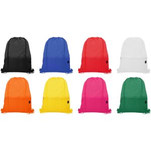 Siateczkowy plecak Oriole ściągany sznurkiem P068758C PFC-120487-W