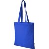 Orissa 140 g/m² organic cotton tote bag 7L P074999C błękit królewski