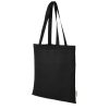 Orissa 140 g/m² organic cotton tote bag 7L P074999C czarny