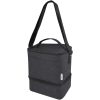 Torba termoizolacyjna na lunch Tundra mieszcząca 9 puszek, wykonana z plastiku PET z recyklingu P075027C heather charcoal
