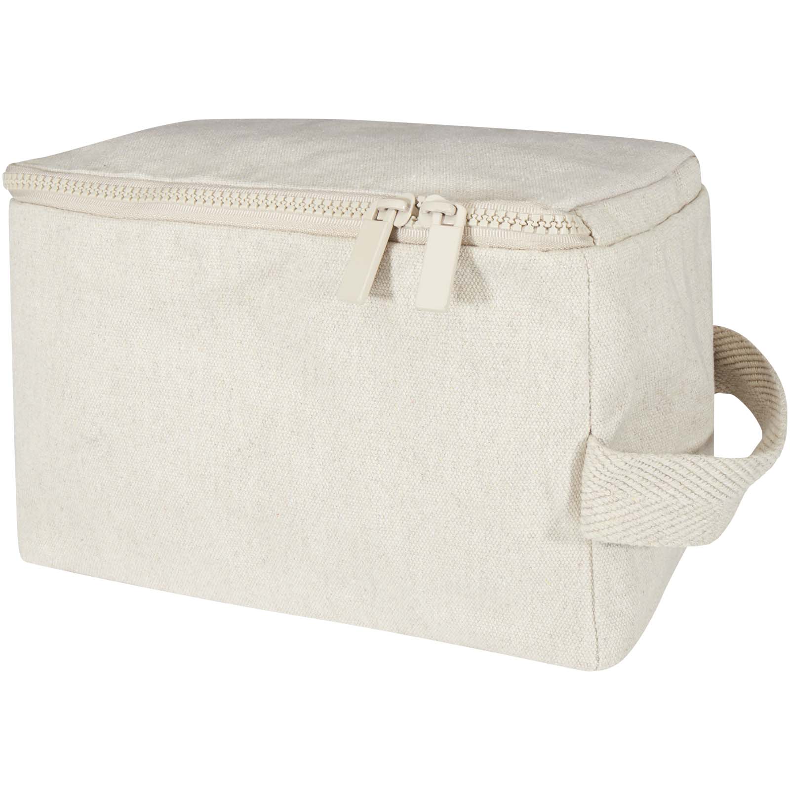 Organizer na przybory toaletowe z materiałów recyklingowanych Pack 500 g/m² Aware™ P109817C oatmeal