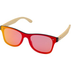Okulary przeciwsłoneczne Tan z bambusowymi zausznikami P109771C PFC-127050-W
