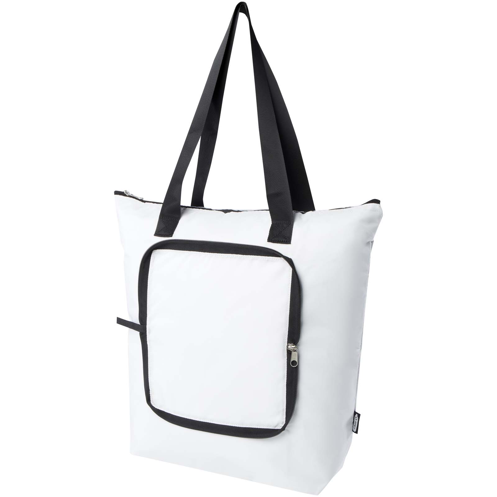 Składana torba termiczna EcoFold z materiału RPET, o pojemności 15 l P109900C PFC-130092-W