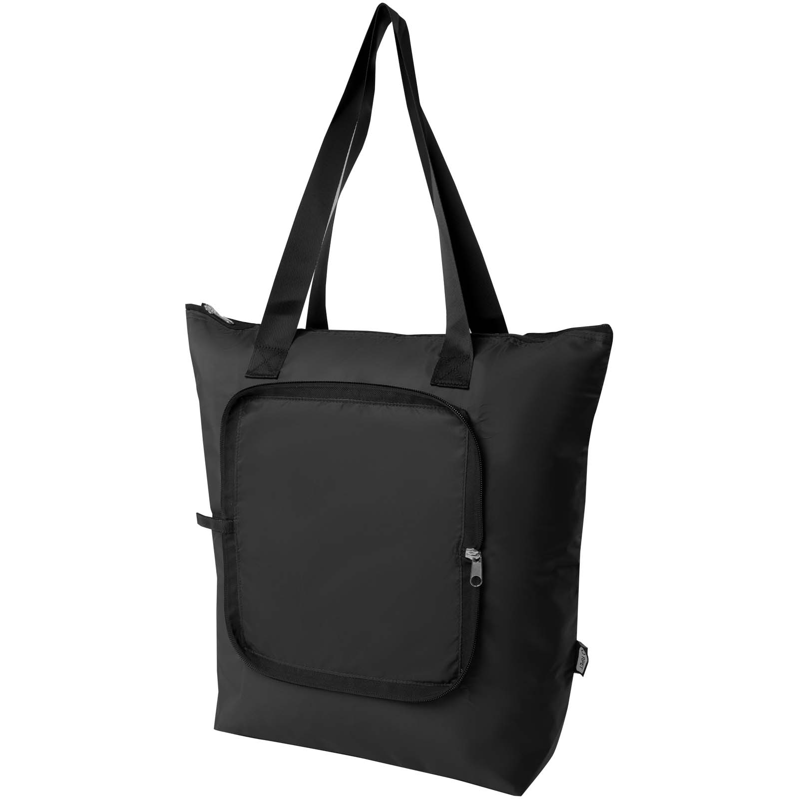 Składana torba termiczna EcoFold z materiału RPET, o pojemności 15 l P109900C czarny