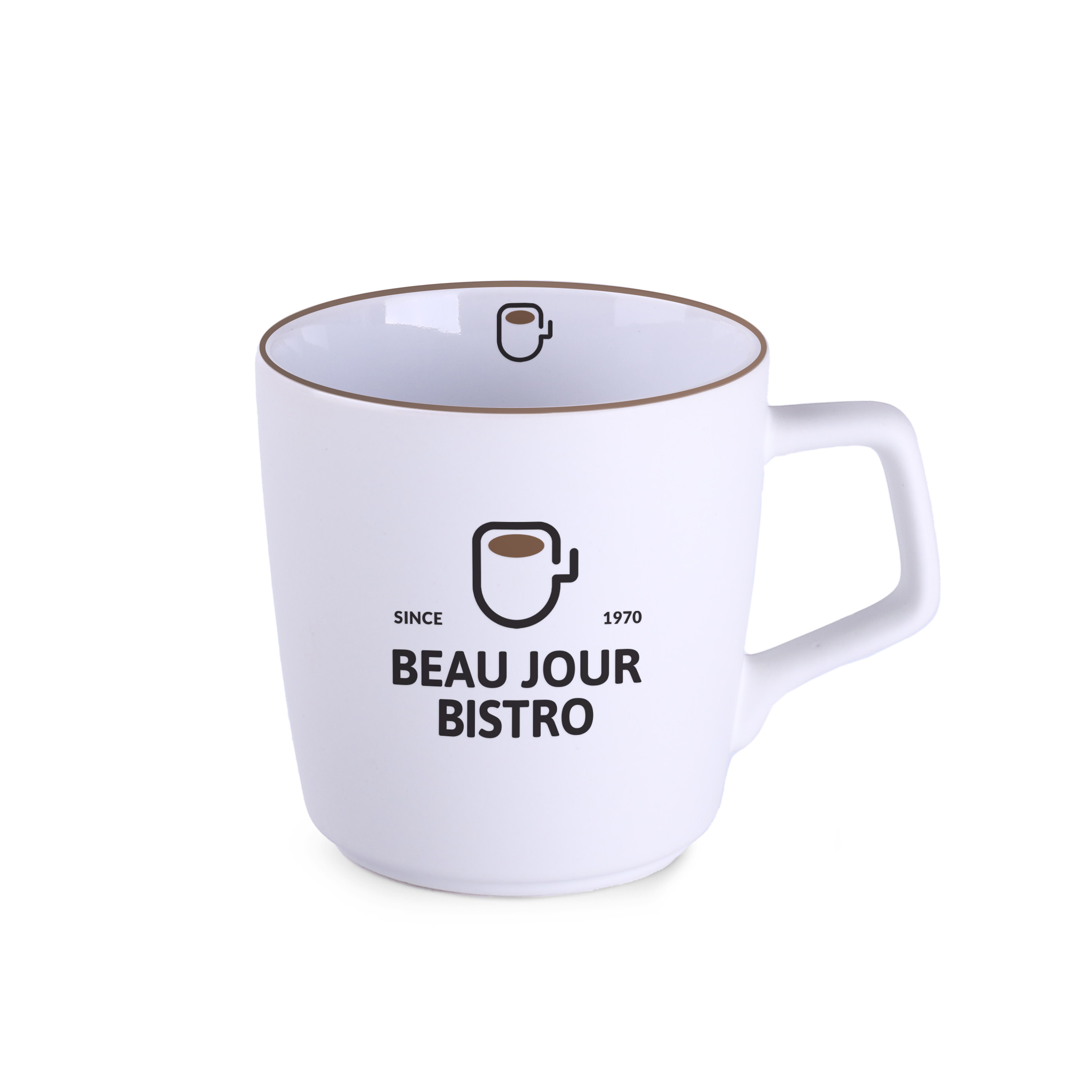 Kubek Barrel Pure 300 ml P041875M biały