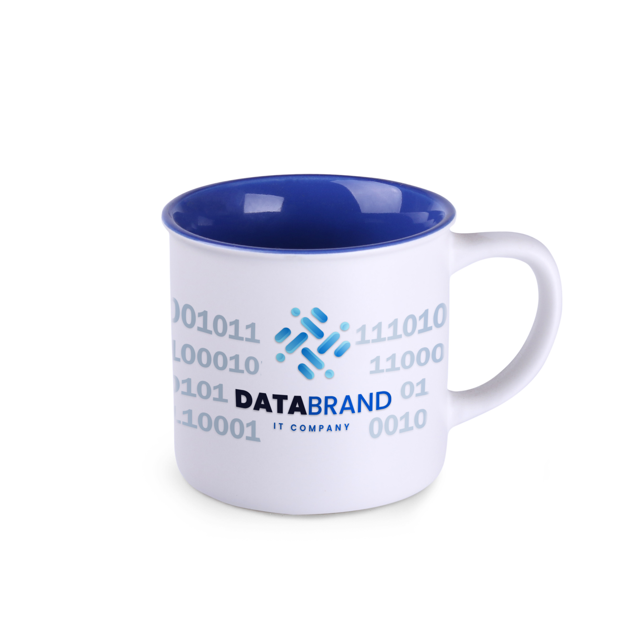 Kubek Loft Pure 310 ml P041862M biały / refex blue