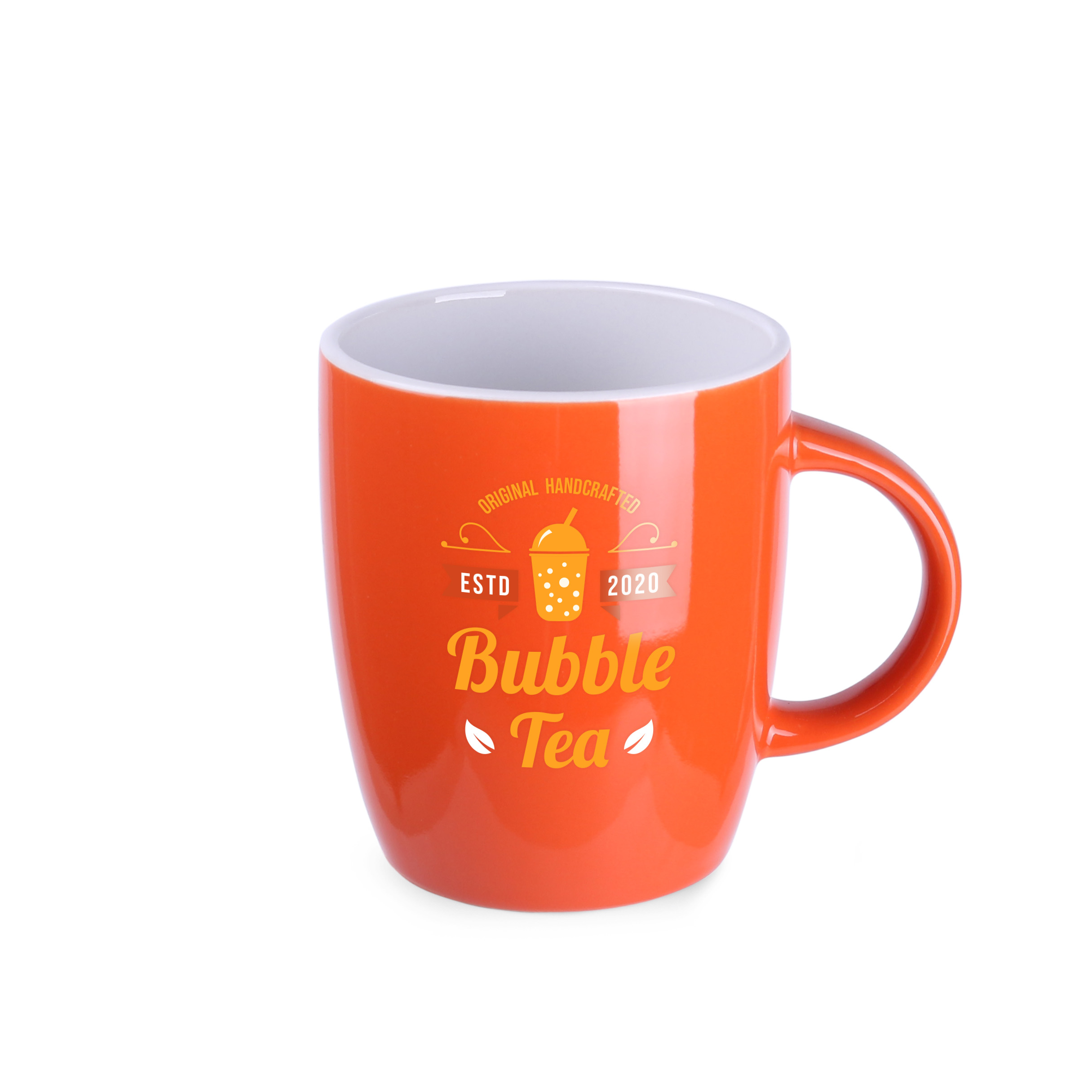 Kubek Mini Specta 280 ml P041724M pomarańczowy / biały