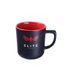 Kubek Rico Supreme 250 ml P047043M czarny / czerwony