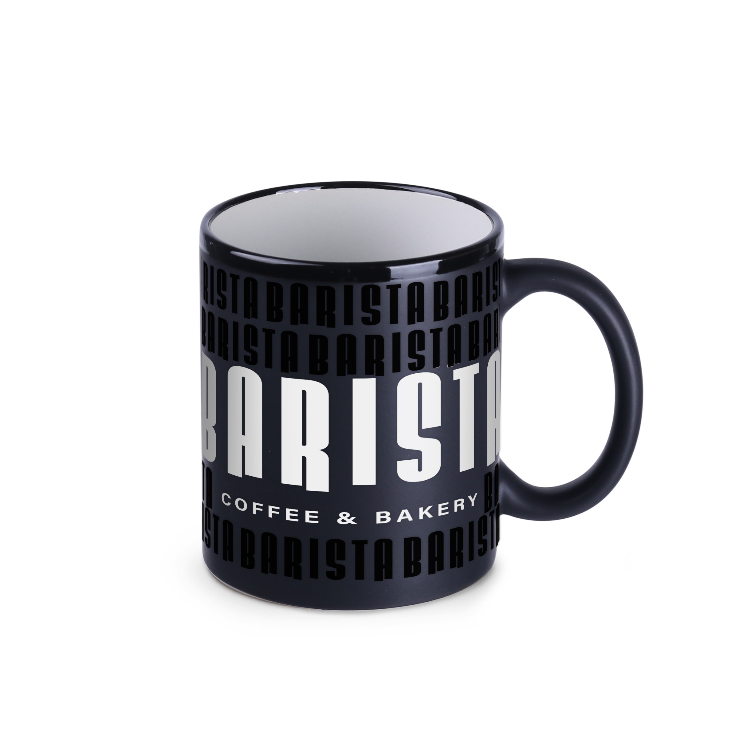 Kubek Tomek Supreme 300 ml P041796M czarny / biały