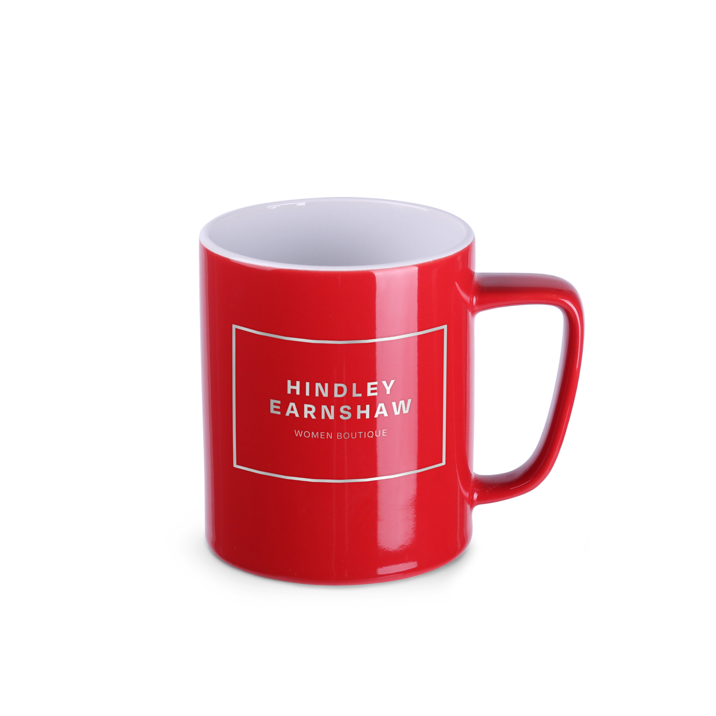 Kubek Tommy Classic 310 ml P041870M czerwony / biały