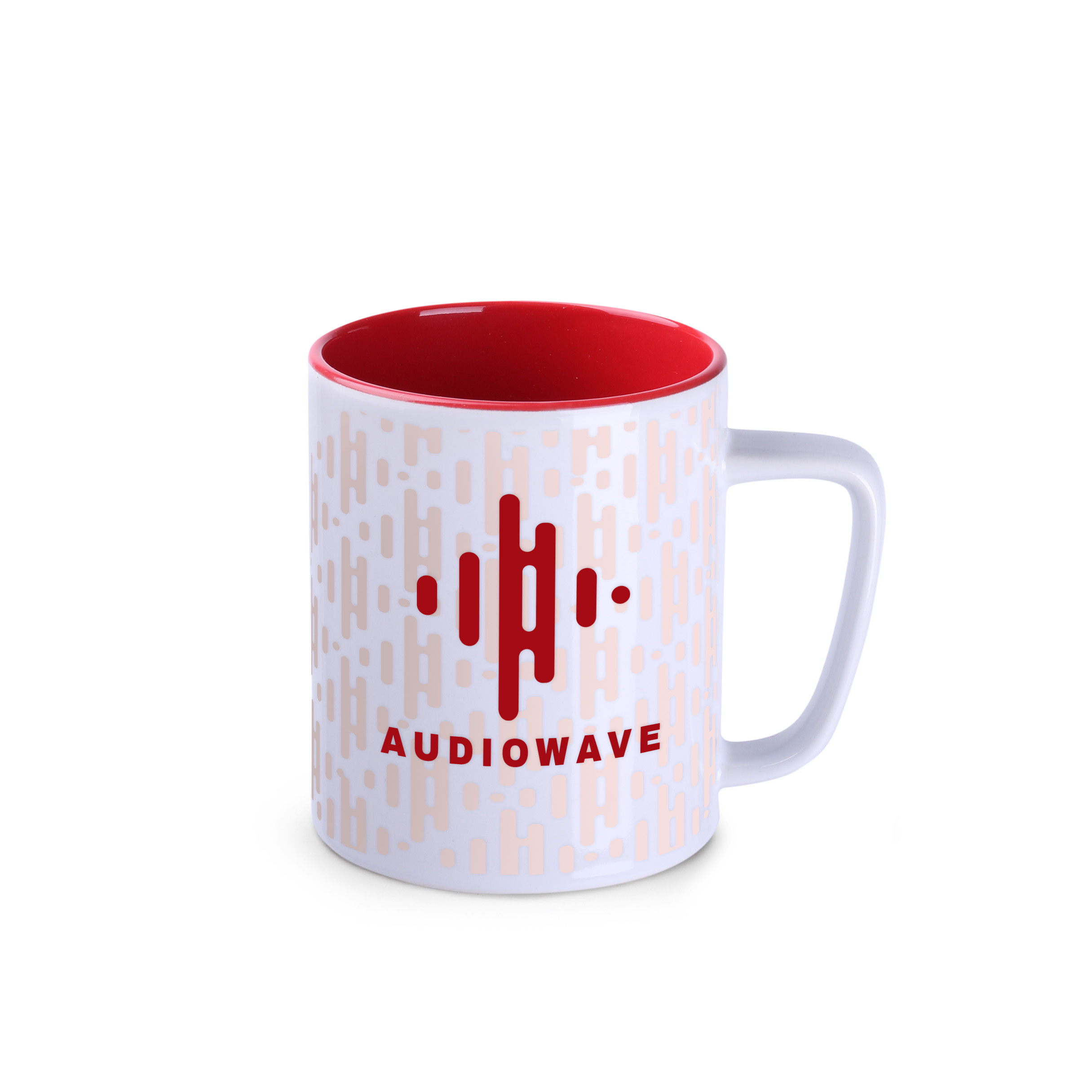 Kubek Tommy Duo 310 ml P041888M biały / czerwony