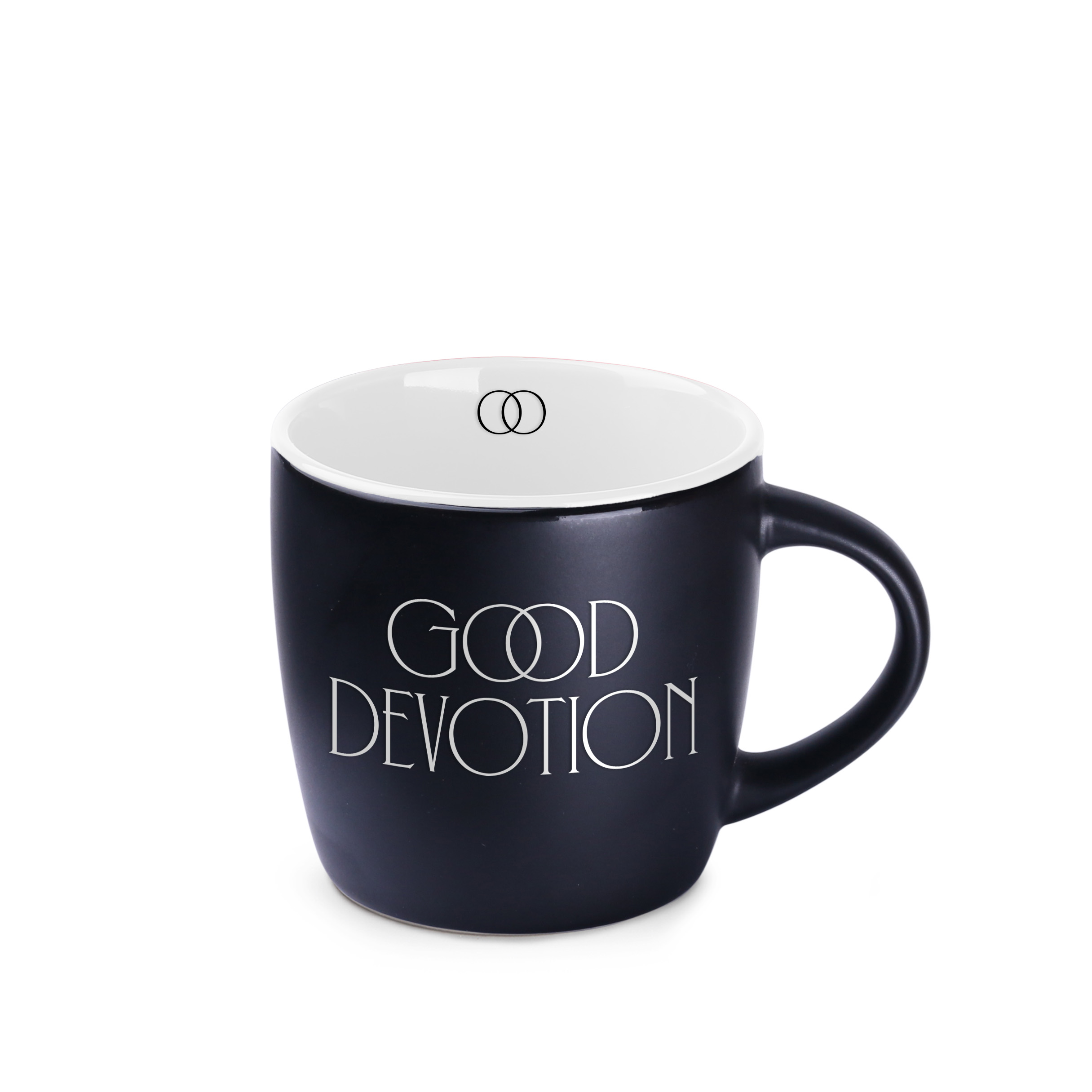 Kubek Handy Small Supreme 100 ml P047018M czarny / biały