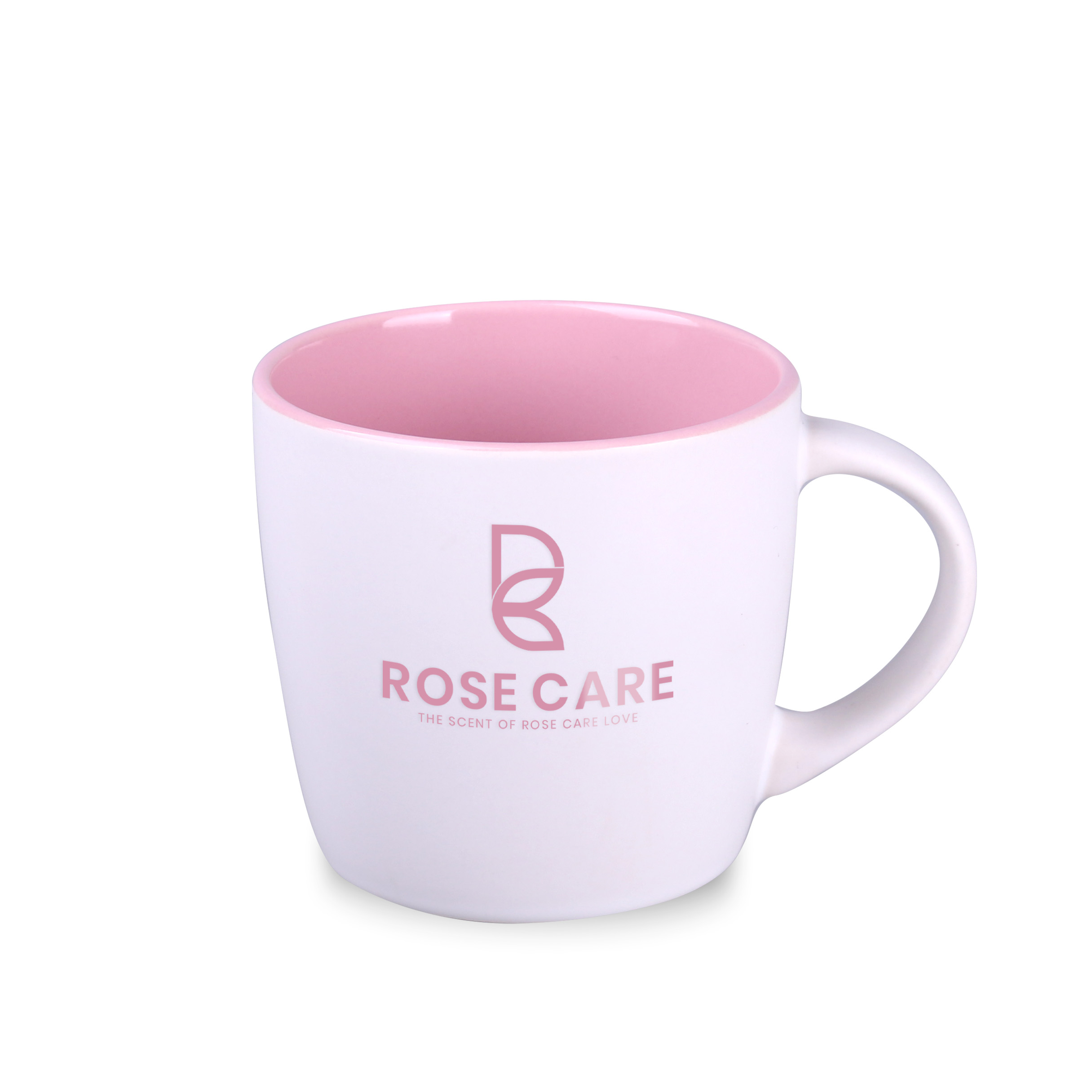 Kubek Handy Pure 320 ml P041830M biały / rose pink