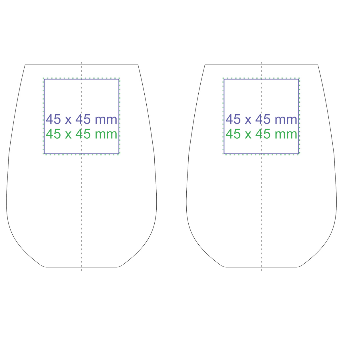 Szklanka Frost 500 ml P056640M
