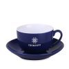 Filiżanka Sonata Premium 230 ml P102154M granatowy / biały