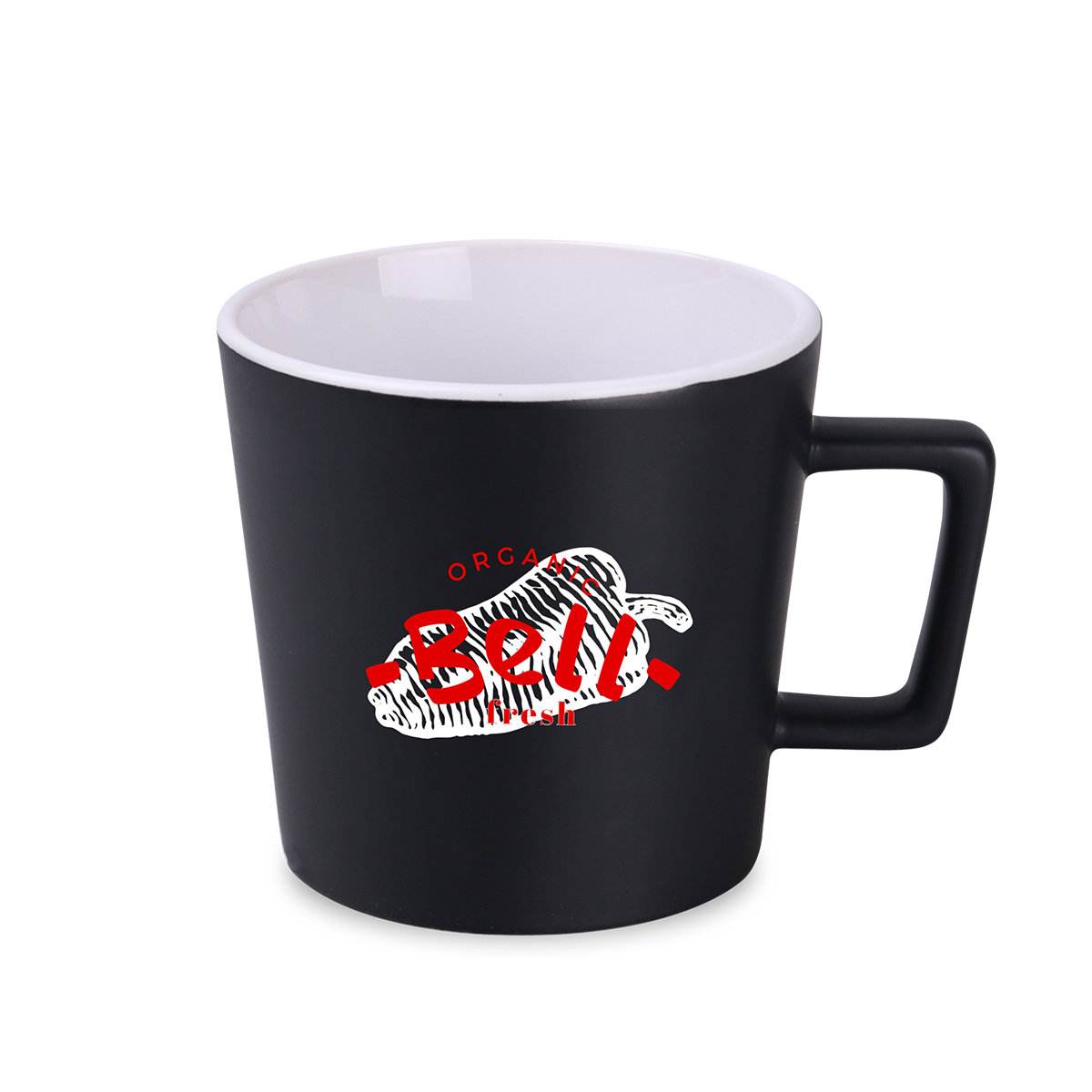 Kubek Smart Supreme 350 ml P102158M czarny / biały