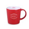 Kubek Berg 380 ml P102166M czerwony / biały