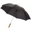 Parasol automatyczny Lisa 23'' z drewnianą rączką P068256C czarny