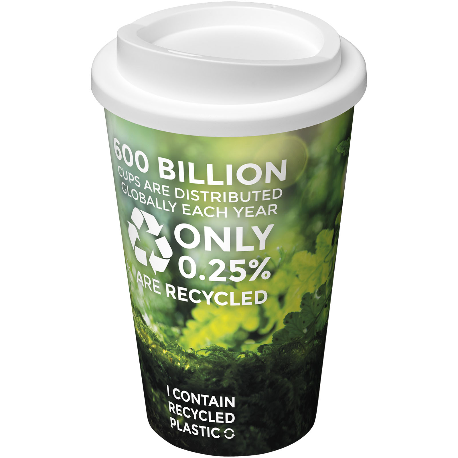 Kubek termiczny z serii Brite-Americano o pojemności 350 ml P069001C biały