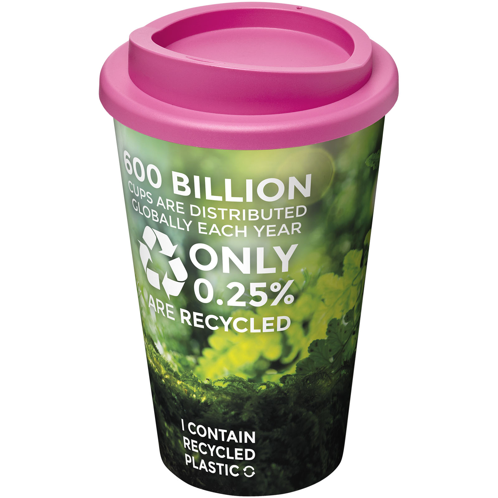 Kubek termiczny z serii Brite-Americano o pojemności 350 ml P069001C magenta