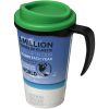 Kubek termiczny z serii Brite-Americano Grande o pojemności 350 ml P069042C czarny / zielony