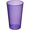 Kubek Arena o pojemności 375 ml wykonany z tworzywa sztucznego P069123C przezroczysty fioletowy