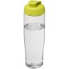 Bidon H2O Tempo® o pojemności 700 ml z wieczkiem zaciskowym P069127C przezroczysty / limonka