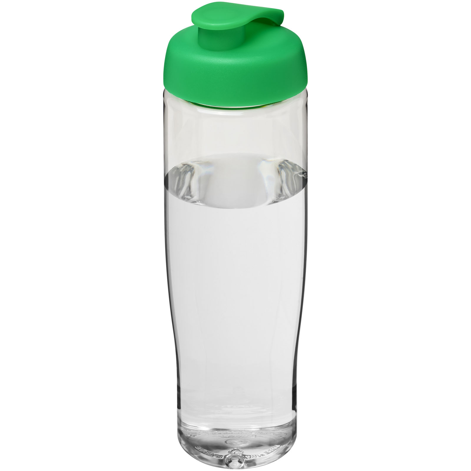 Bidon H2O Tempo® o pojemności 700 ml z wieczkiem zaciskowym P069127C przezroczysty / zielony