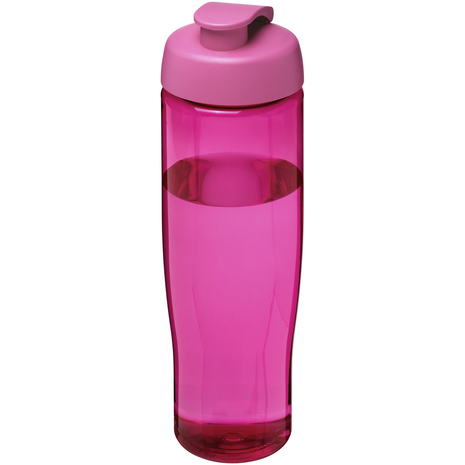 Bidon H2O Tempo® o pojemności 700 ml z wieczkiem zaciskowym P069127C magenta