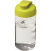 Bidon H2O Bop® o pojemności 500 ml z wieczkiem zaciskowym P069306C przezroczysty / limonka
