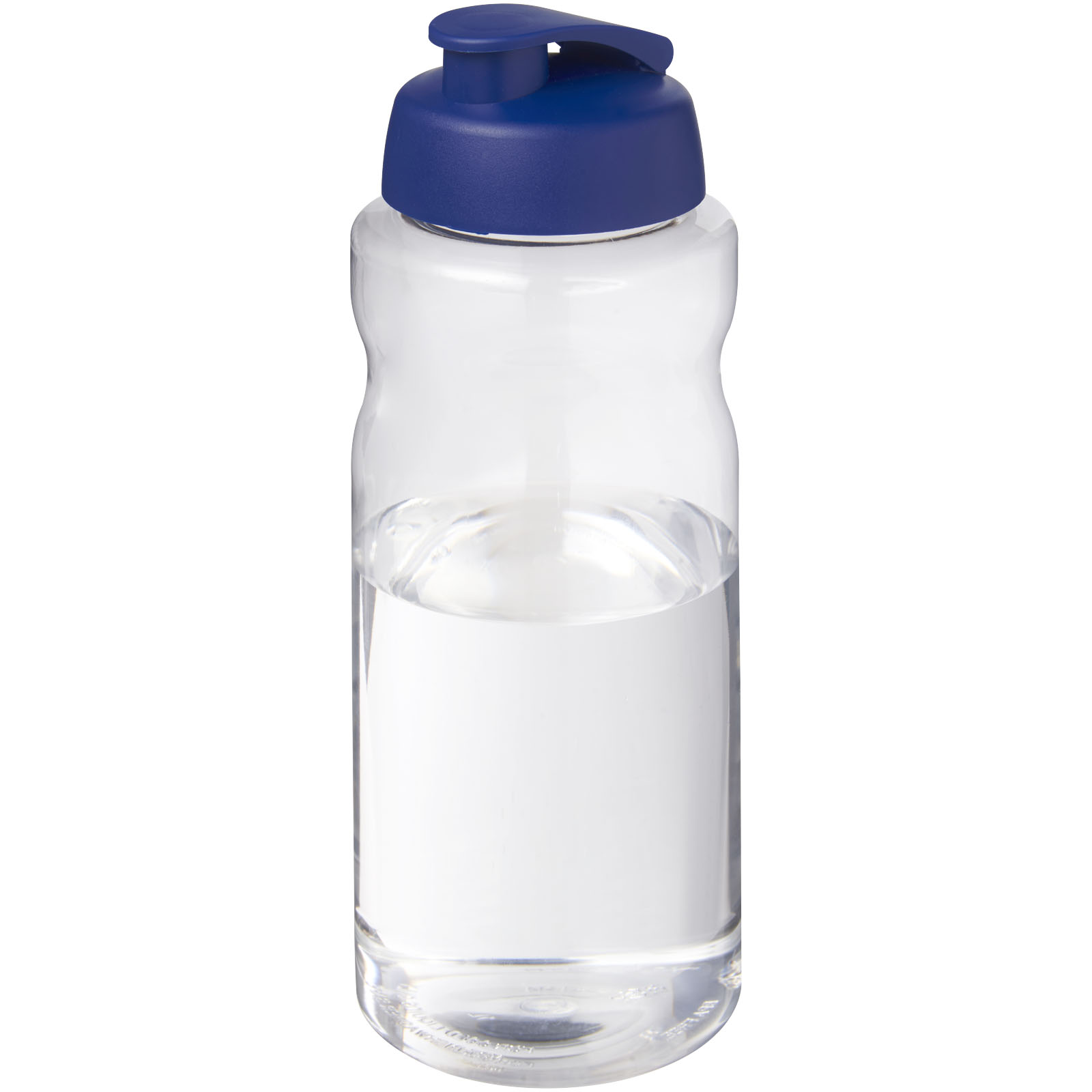 H2O Active® Big Base bidon z wieczkiem zaciskowym o pojemności 1 litra P076960C niebieski
