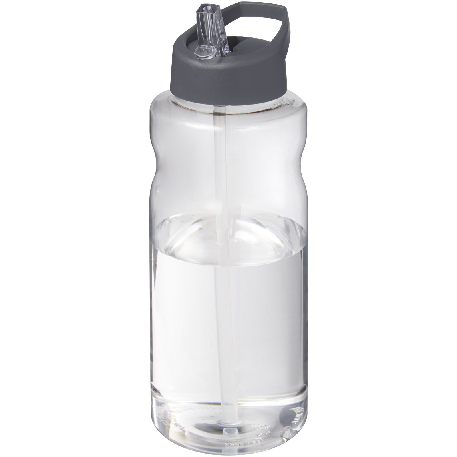 H2O Active® Big Base bidon z dzióbkiem o pojemności 1 litra P076968C szary