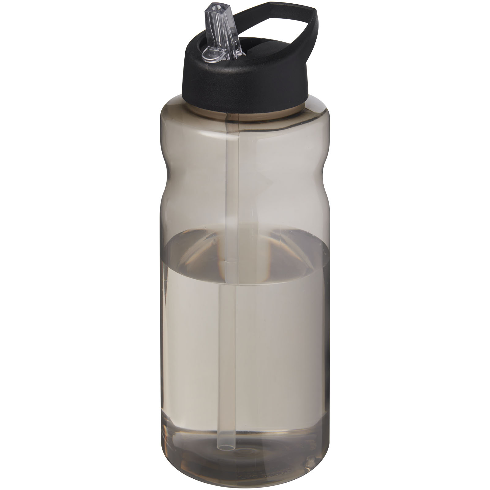 H2O Active® Eco Big Base bidon o pojemności 1 litra z wieczkiem z dzióbkiem P076984C ciemnografitowy / czarny