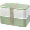 MIYO Renew dwuczęściowy lunchbox P077265C kość słoniowa / szary kamienny