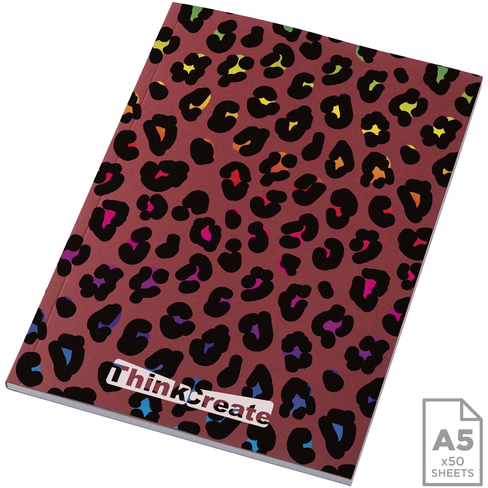 Notatnik A5 Novella Austen z miękką okładką, 50 kartek P109915C czerwony Notatnik A5 Novella Austen z miękką okładką, 50 kartek P109915C czerwony