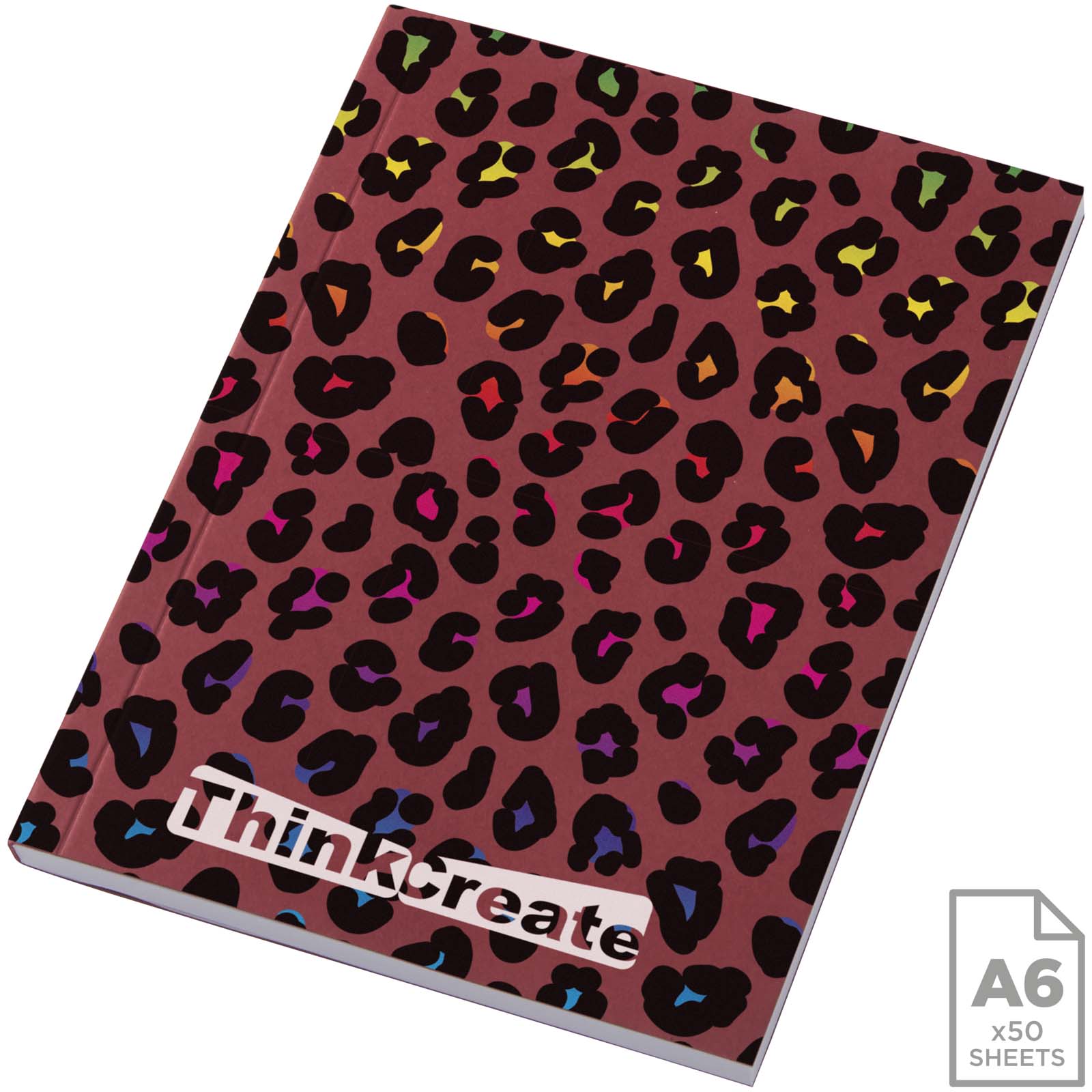 Notatnik A6 Novella Austen z miękką okładką, 50 kartek P109929C czerwony Notatnik A6 Novella Austen z miękką okładką, 50 kartek P109929C czerwony