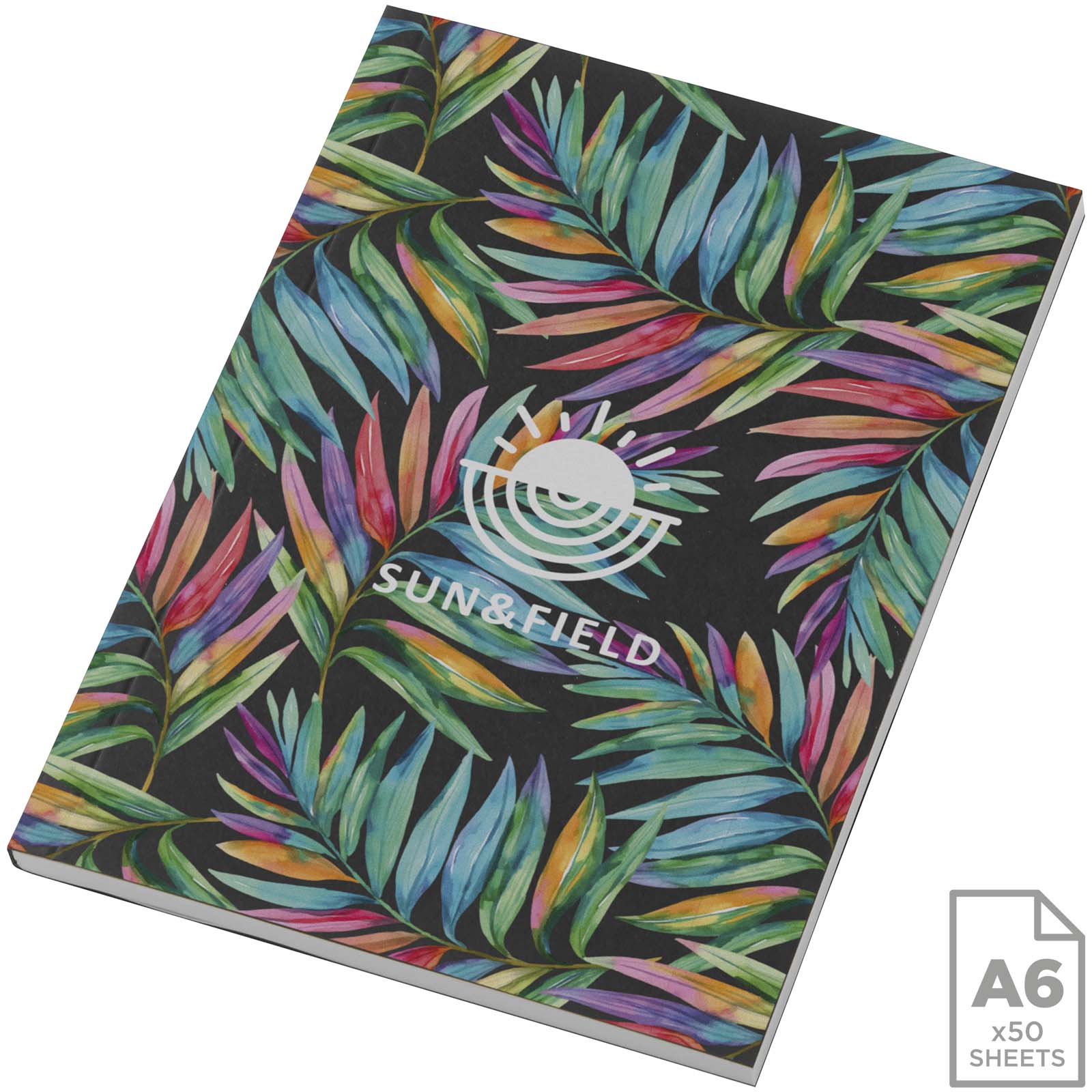 Notatnik A6 Novella Austen z miękką okładką, 50 kartek P109929C czarny Notatnik A6 Novella Austen z miękką okładką, 50 kartek P109929C czarny